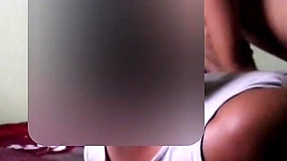 Big Ass Neighbour Aunty in Black Blouse Sucking Dick & Hard Creampie Fucked