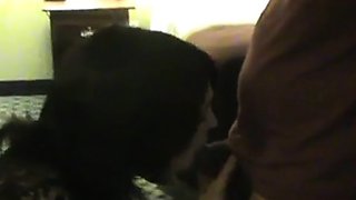 Country Crossdresser Sucks a Huge Cock