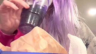 67 Giantess Eating & Burping