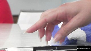 Sultry Angelina Castro's latina dirt