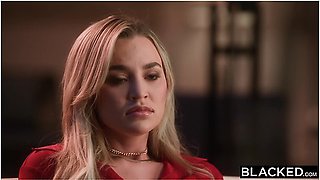 Sex-crazed Busty Blonde Blake Blossom Shares A Bbc With Stunning Beauty Ameena Green