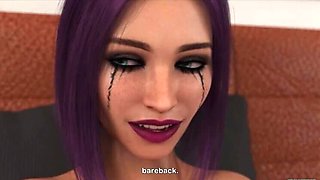 Captain Erogaming's Temptation Chapter 7 - Naughty Teen Cheats with Huge Cock Old Man