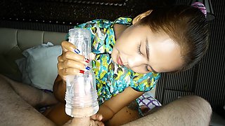 Asian amateur couple reveals Thai poV, CFNM delights in tight assholes