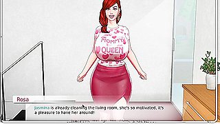 Cock Hungry Slut Sucks His Massive Cock He Then Gets His Face Rub With Massive Boobs - Divine Heel 05 By Eroniverse With Car Toon