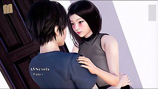 My true desire featuring a hot brunette with a big ass and big boobs