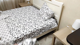 I Found a Tantaly Doll in the Hostel and Fucked My Creamy Pussy