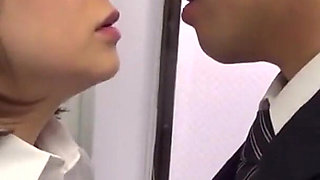 Office Temptation Pantyhose Fever Follows You From Desk to Hotel - Episode1