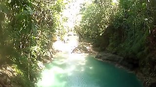 Alyson Queen Jamaica Blowjob Gangbang Outdoor Cum in Mouth Interracial BBW Bikini