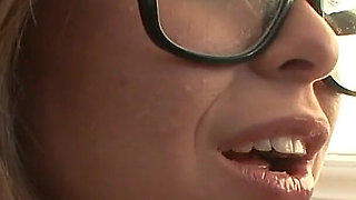 Hot fucking action between a man and a hot young babysitter