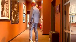 Bruno The Dog Outdoor Sex Compilation - Big Ass MILF Training Walk