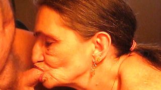 i love mouth fucking my pimp husbands cock i bang him balls deep with every stroke of mouth at the end you see a mouth full  cum
