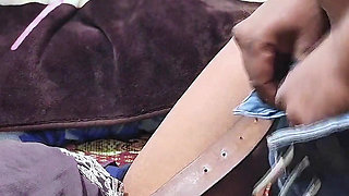 Indian Sexy Fuck in the Bedroom in Green Saree