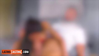Latina teen casting beauty rides rough passionate hard sex