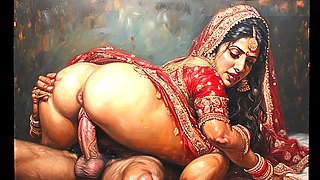 Sexy Indian aunty in a hot hump session