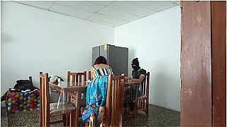 Sinful Maid Spreads Her Pretty Pussy Open