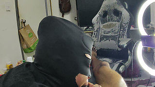 Throat Champ Black Mask 3