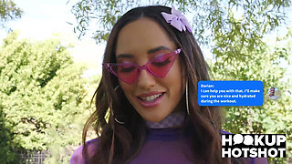 Sex-curious Slut Chloe Amour Hooks up with Dorian Del Isla!