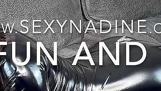 Rubbing My Pussy in Hunter Boots