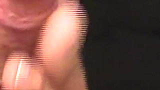 Sexy Amateur Footjob POV