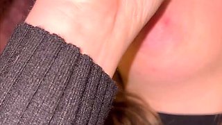Danish Caroline Drinks Piss And Cum With Passion
