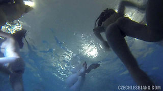 Czech Lesbians 5 - Part 5: Stunning Czech Lesbians Go Wild - Underwater Cameras Catch Pussy Licking