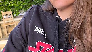 Amateur webcam babe showing her sexual goods