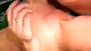 Brunette MILF sucks and fucks a big cock