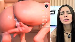 New amazing ass pornstar Lana_kane_ fucking machine anal