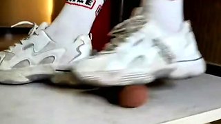 chinese sneaker cock trampling Asian Femdom