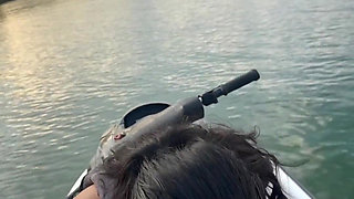 Yasmina Khan Milks Me on the Jet Ski and Swallows All My Milk