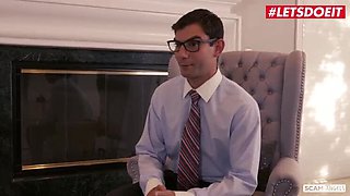 Gina Valentina & Karlee Grey Fuck Lawyer Logan Long Hard - Rough Gangbang & Deepthroat