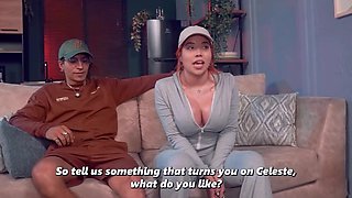 Thick latina girl is getting on with a one-night stand offer from a stranger