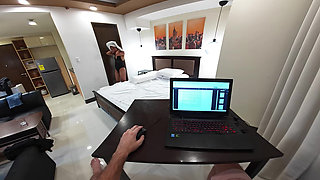 Remote Work Turns Into Private Pleasure