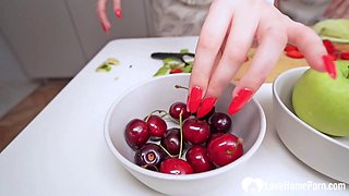 Stepdad Pounds Tight Stepmom Cunts After Cooking
