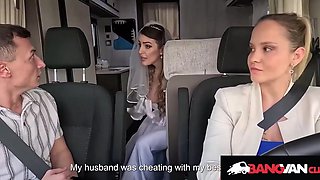 The voluptuous and beautiful bride Marica Chanelle rides cock for cash
