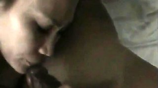 Asian Pussy Filled with BBC Creampie