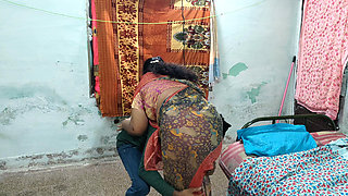 Mathvan, Who Lives in the Same House, Saw the House Owner’s Wife Wearing Panties and Wants to Taste Her