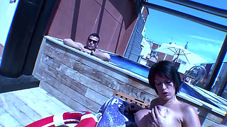 Big ass tattooed Spanish babes love to get smashed - DVD