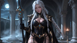 Ciri ordered to be fucked in the abandoned castle.