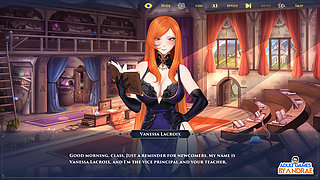 WANDERER: Broken Bed Gameplay Part 2 - Nighttime Blowjob by Isabella