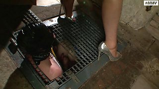 Syonera Von Styxs German Femdom Ass Licking and Piss Facial