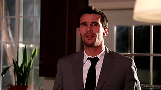 Busty sinful MILF exciting adult scene