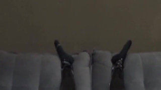 We Made the Slave Lick All Over Our Honeyed Pussy