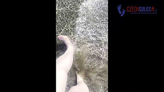 Beach Feet Teasing