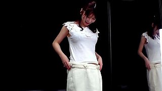 Asian japanese amateur has deep throat