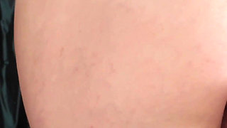 Big Fist Stretches Student's Hairy