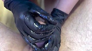 Bad Boy Gets Punished with a Hot Handjob!