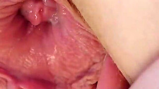 Big Labia Pussy Spreading Closeup