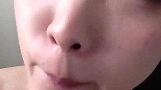 Pierced Tease. Her Tongue Adds a Wicked Twist