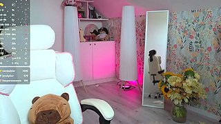 Naked Blonde Teen Girl Pussy Masturbation On Webcam
